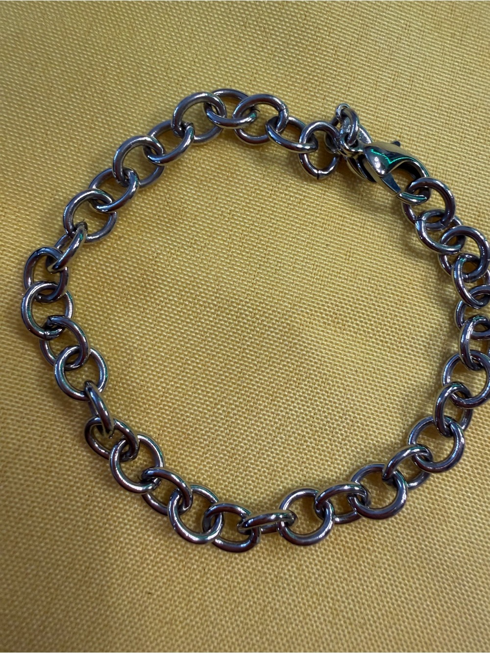 Park Lane Silver Rolo Link Chain Bracelet New
